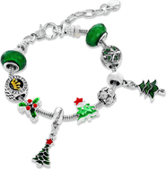 Donatello Gian Green Christmas Tree Bracelet