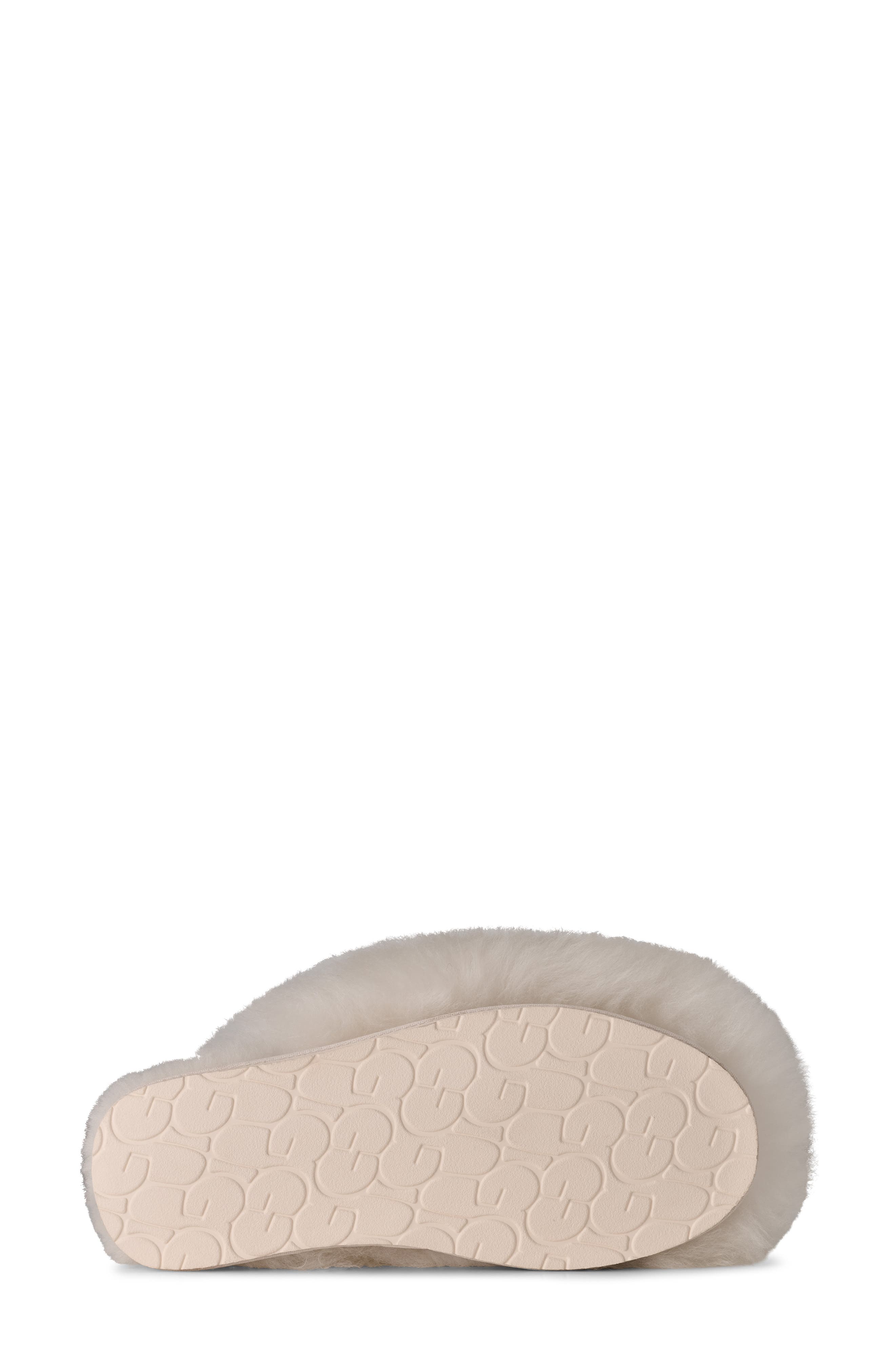 UGG<sup>®</sup> Scuffette Chalet Genuine Sheepskin Slipper, Alternate, color, White