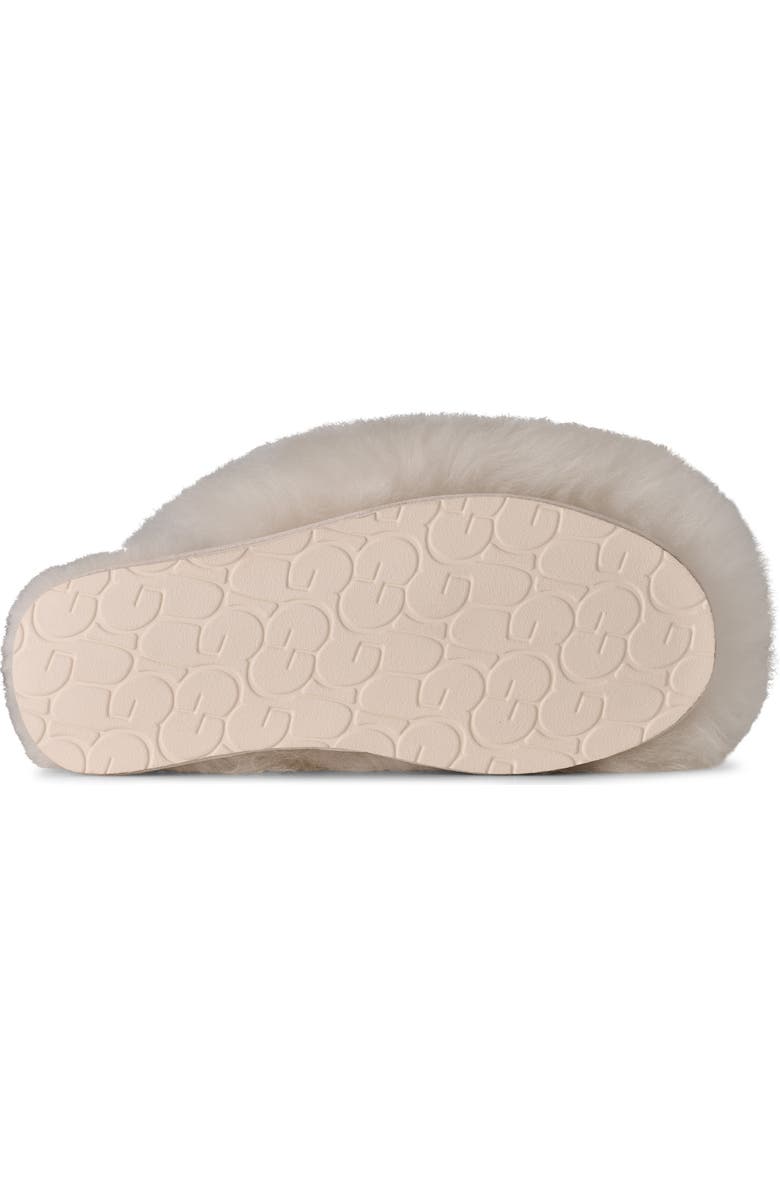 UGG<sup>®</sup> Scuffette Chalet Genuine Sheepskin Slipper, Alternate, color, White
