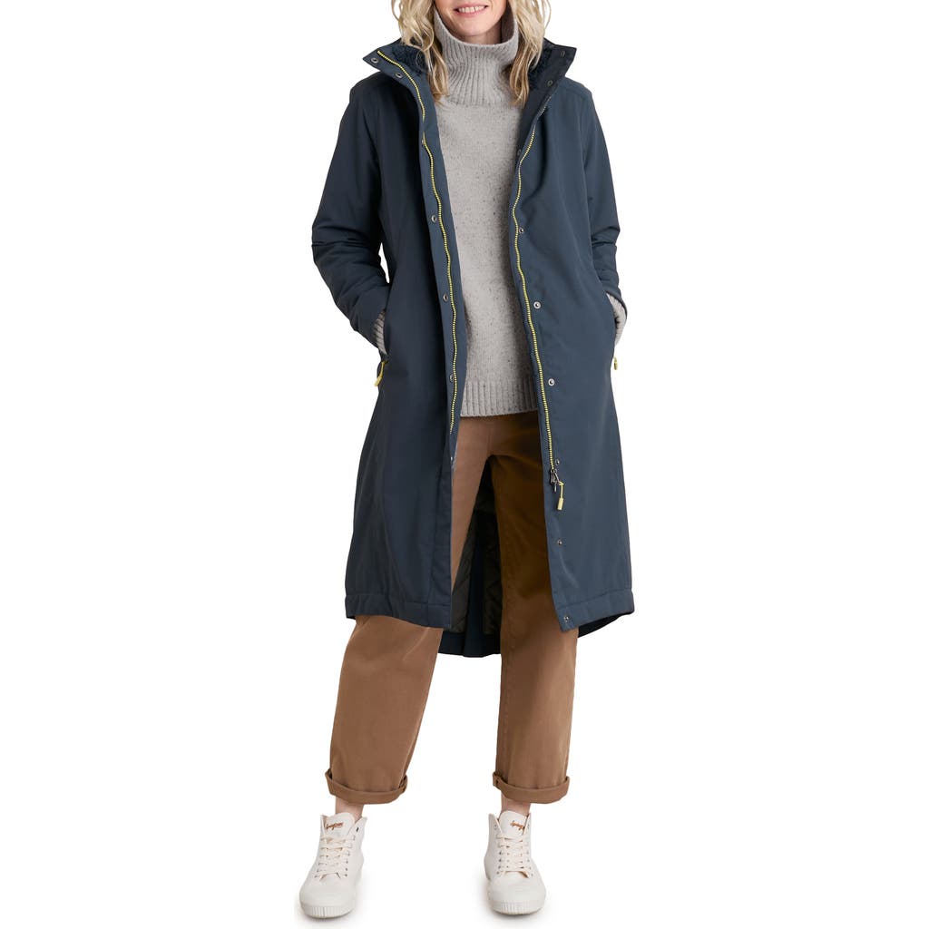 Seasalt Cornwall Janelle Waterproof Coat In Blue