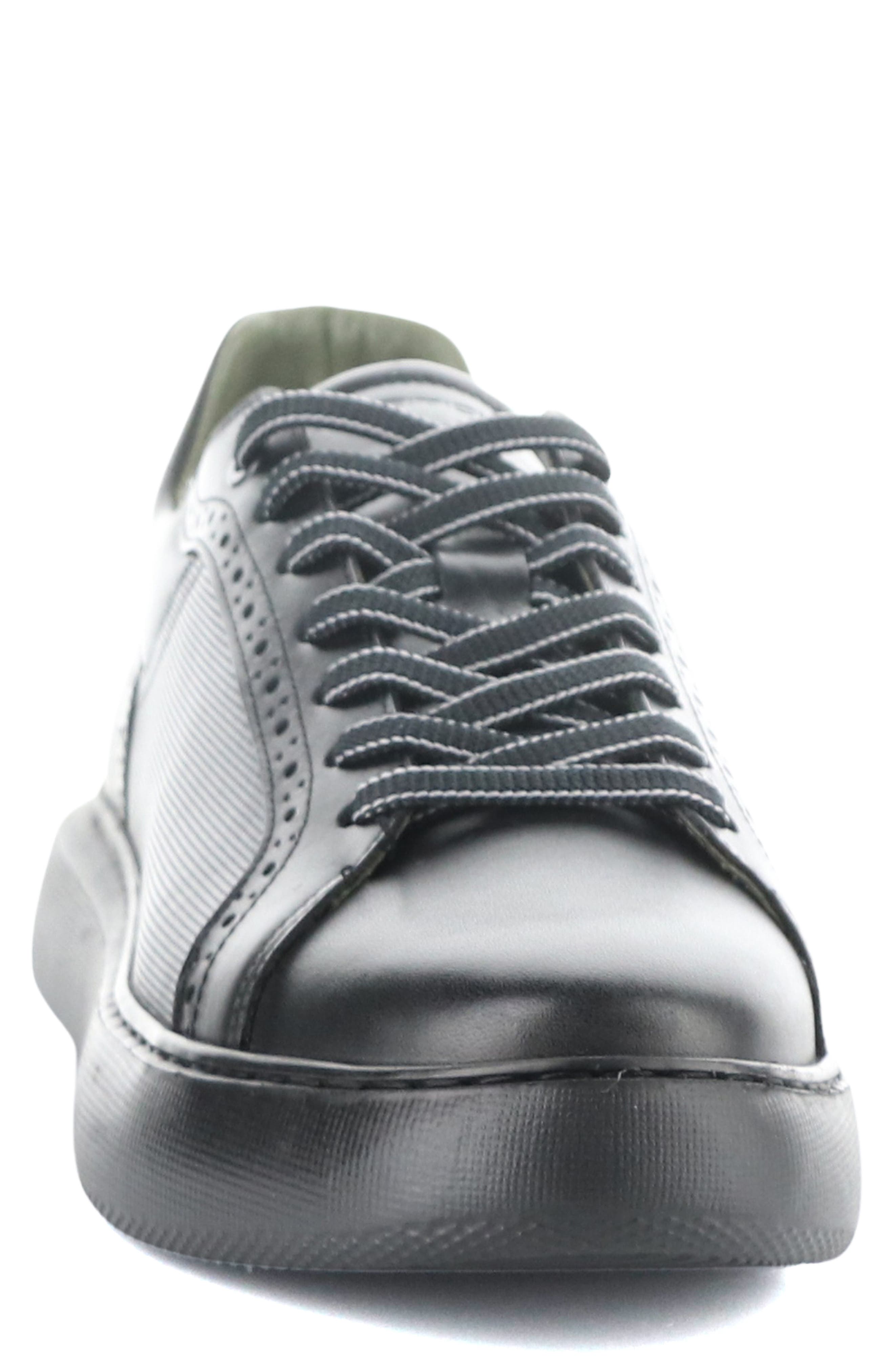 Ambitious 12500 Sneaker, Alternate, color, Black Leather