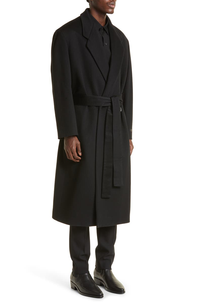 Fear of God Eternal Virgin Wool Overcoat, Alternate, color, 