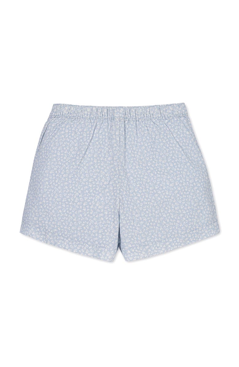 Hope & Henry Kids' Organic Seersucker Pull-On Short, Alternate, color, Blue Chateau Ditsy