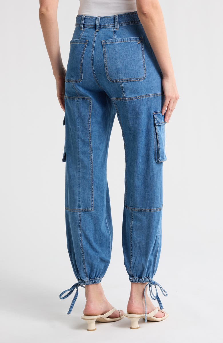 Cinq à Sept Zola Cargo Jeans, Alternate, color, Light Wash