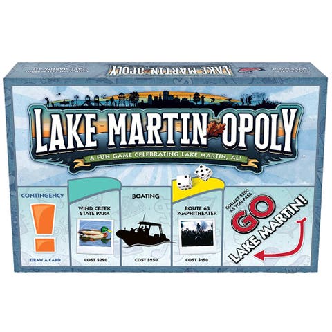 Lake Martin Opoly Board Game