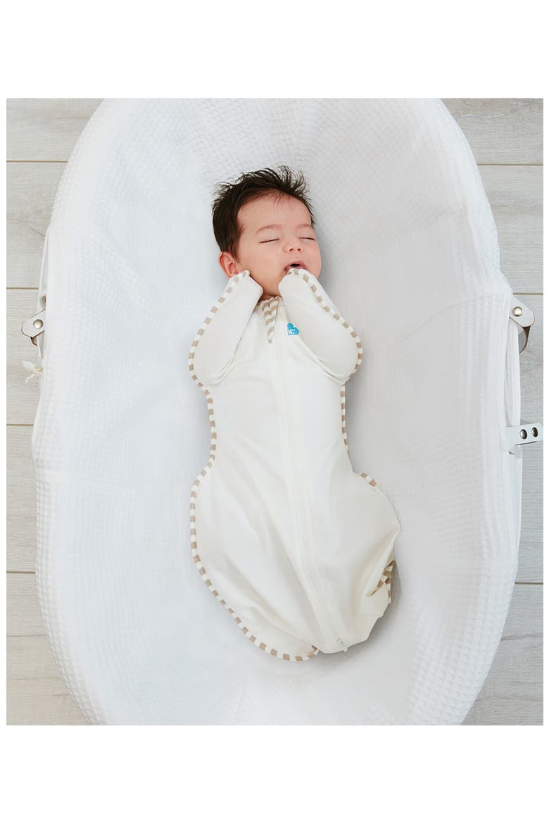 Swaddle Up™ 1.0 TOG Stretch Organic Cotton Swaddle, Alternate, color, CREAM
