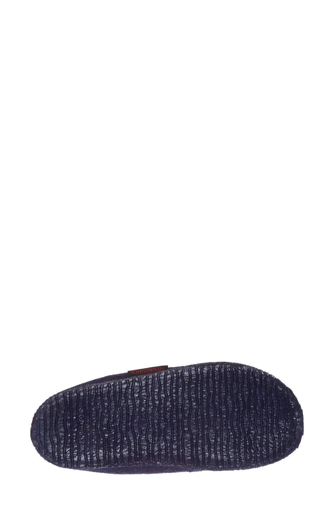 Giesswein 'Mado' Wool Slipper, Alternate, color, 