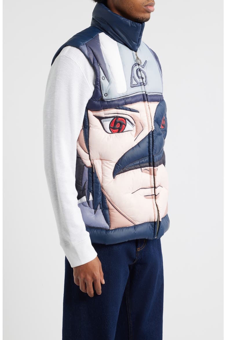 Shisui Uchina Puffer Vest, Alternate, color, BLACK