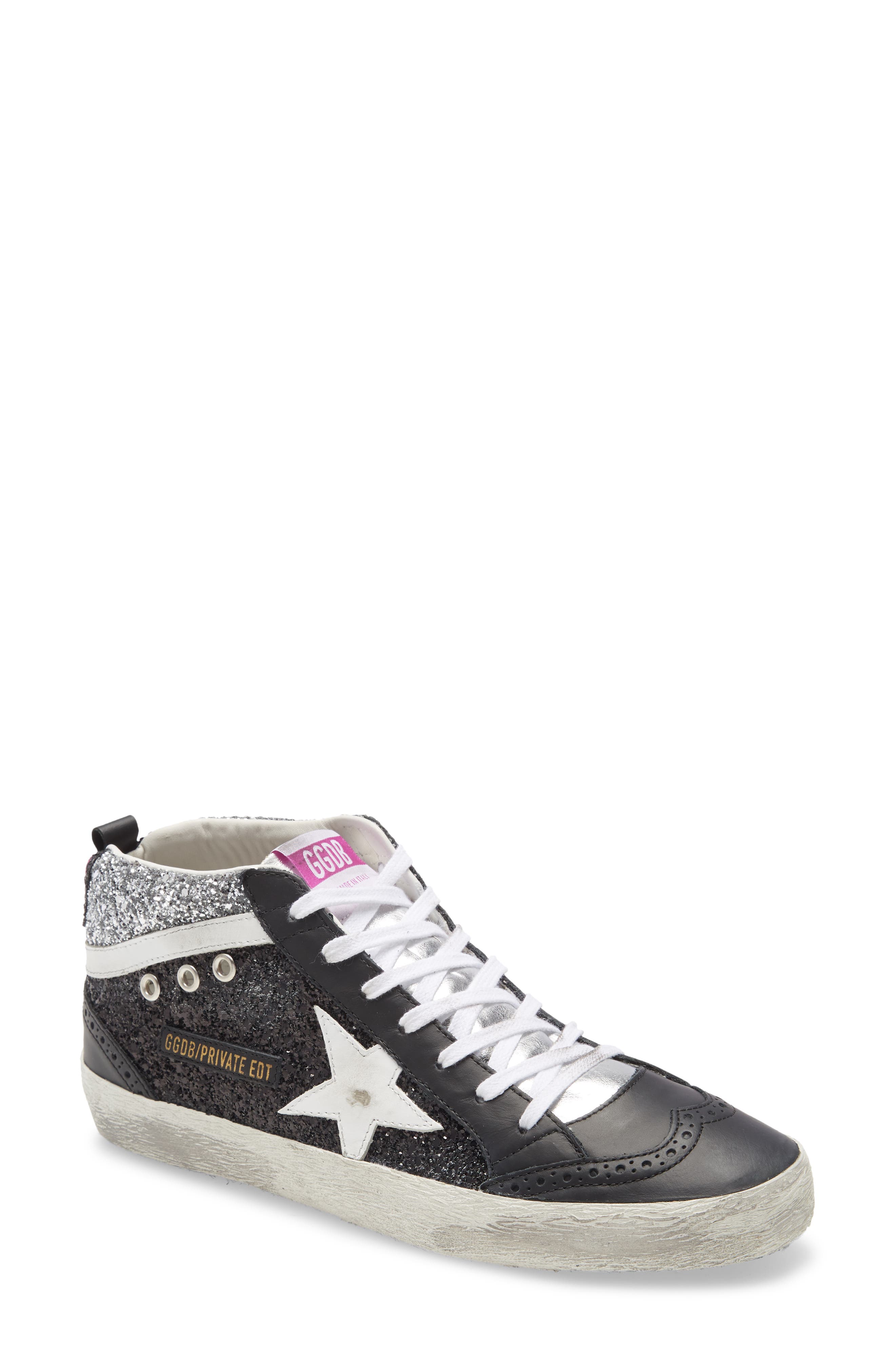 Golden Goose Mid Star Sneaker, Main, color, 