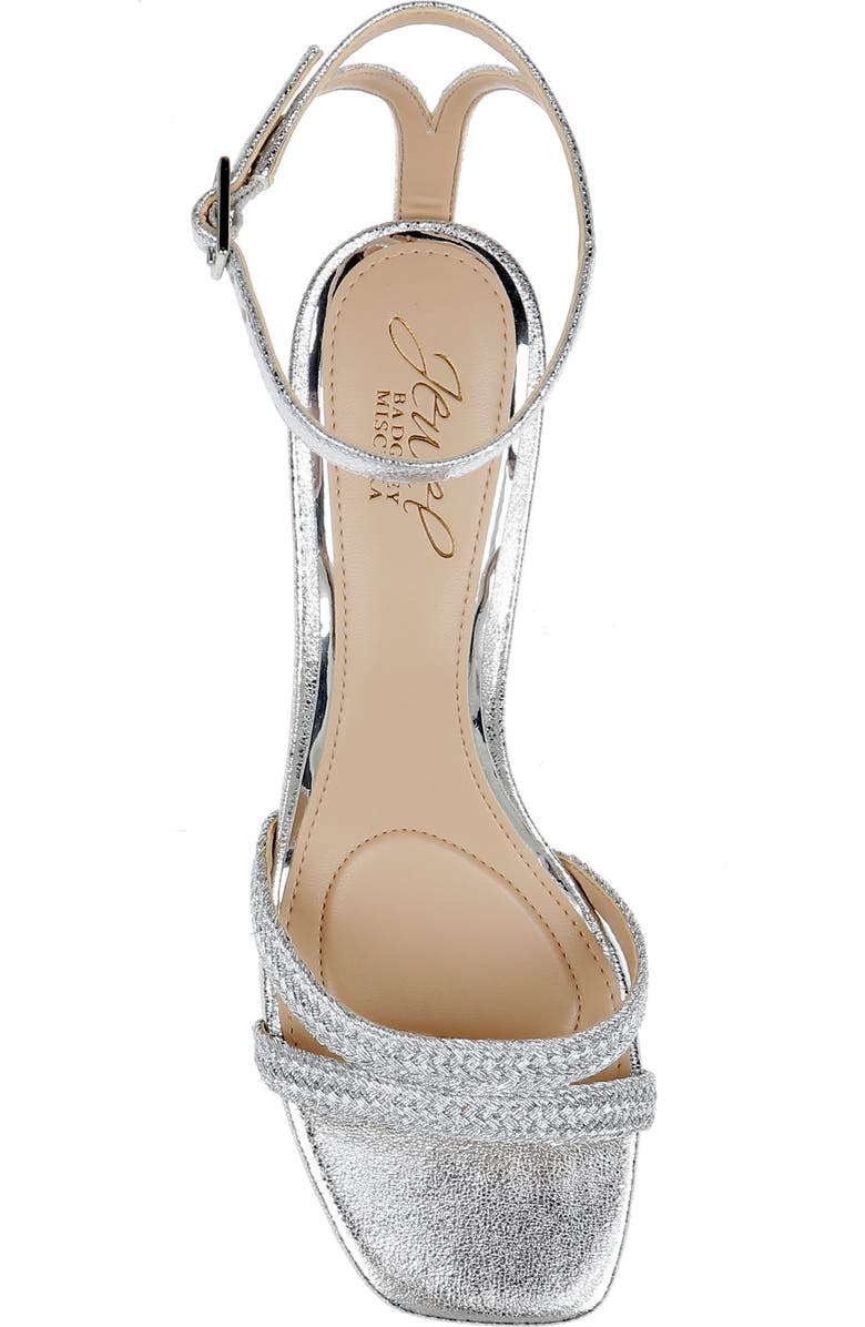 Jewel Badgley Mischka Hayzel Ankle Strap Sandal, Alternate, color,