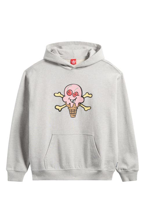 Icecream Cones Hoodie In Gray