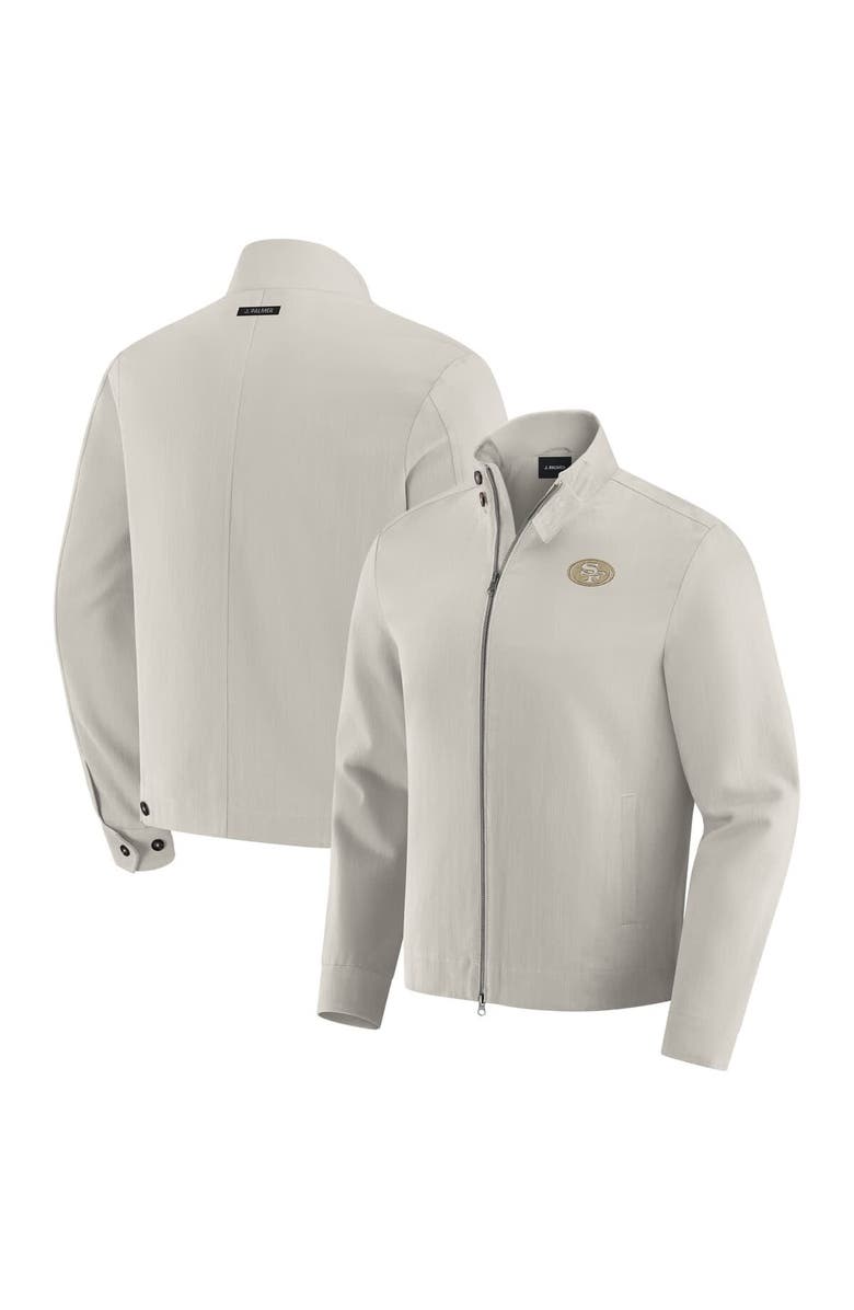 J. Palmer Men's J. Palmer Gray San Francisco 49ers Air Raid Full-Zip Jacket, Main, color, Gray