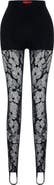 PCFG The Party Edit Lace Leggings With Built In Ribbed Shorts