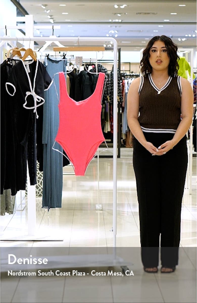 Crinkle One-Piece Swimsuit, sales video thumbnail