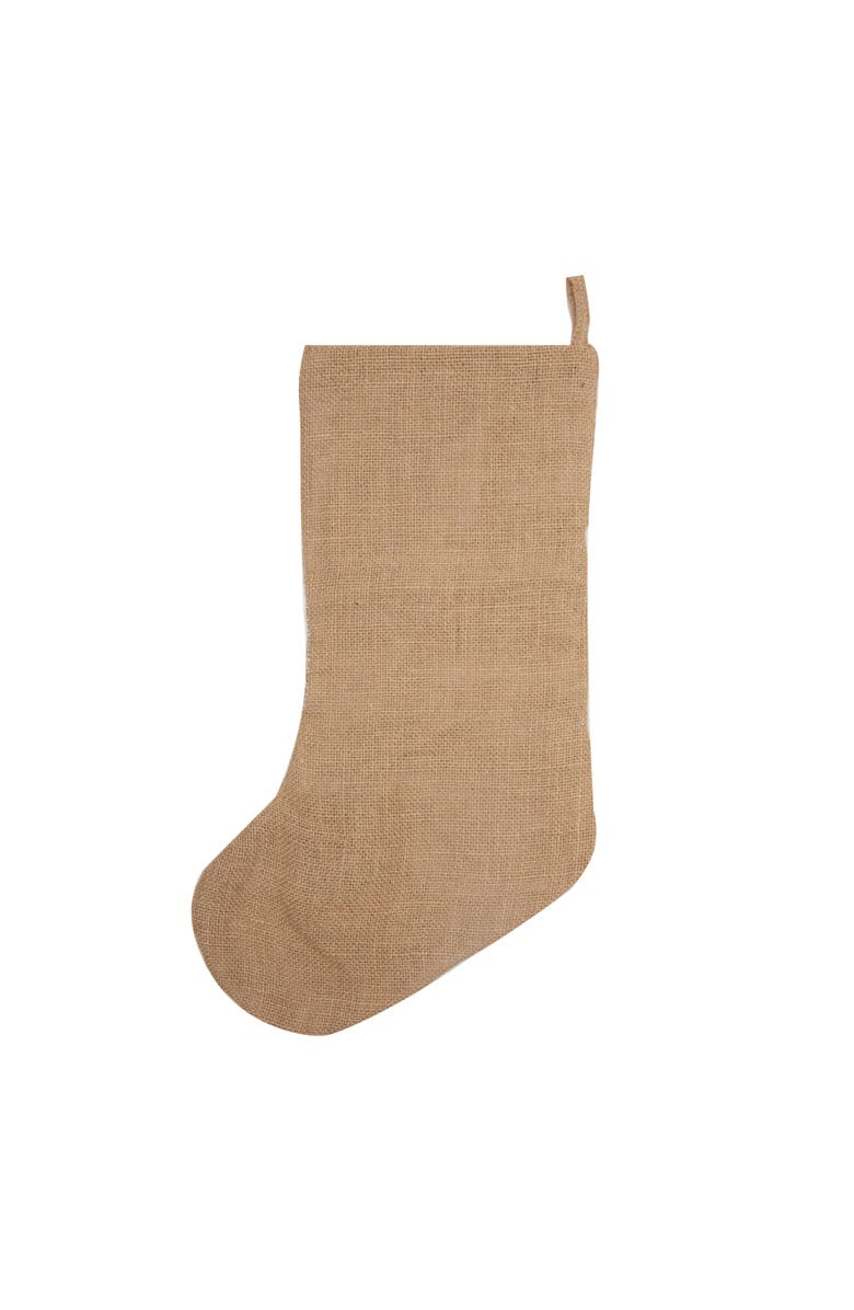 C&F Home Coral Hanging Christmas Stocking 20", Alternate, color, Beige