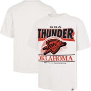'47 Men's '47 White Oklahoma City Thunder City Edition Shifty Foundation T-Shirt