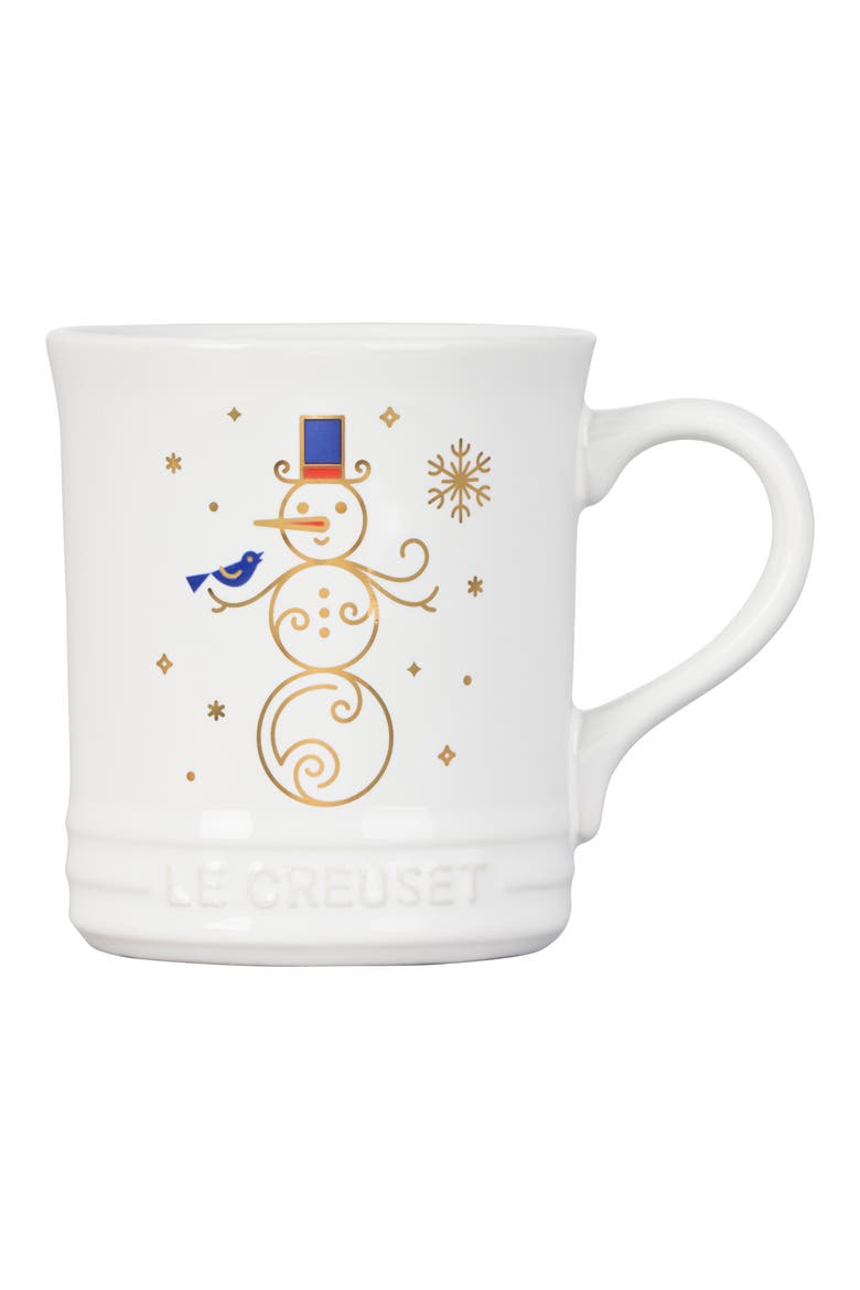 14-Ounce Snowman Stoneware Mug, Alternate, color, SNOWMAN
