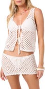 O'Neill Zooey Open Stitch Cover-Up Tank
