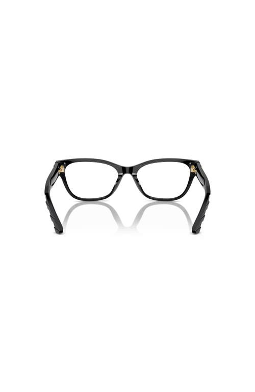 Jimmy Choo 54mm Cat Eye Optical Glasses In Black