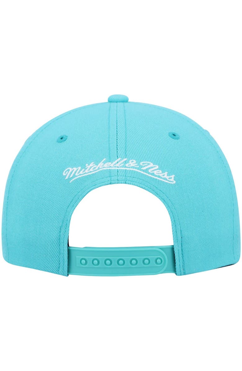 Mitchell & Ness Men's Mitchell & Ness Turquoise Vancouver Grizzlies Hardwood Classics Team Ground 2.0 Snapback Hat, Alternate, color, Turquoise