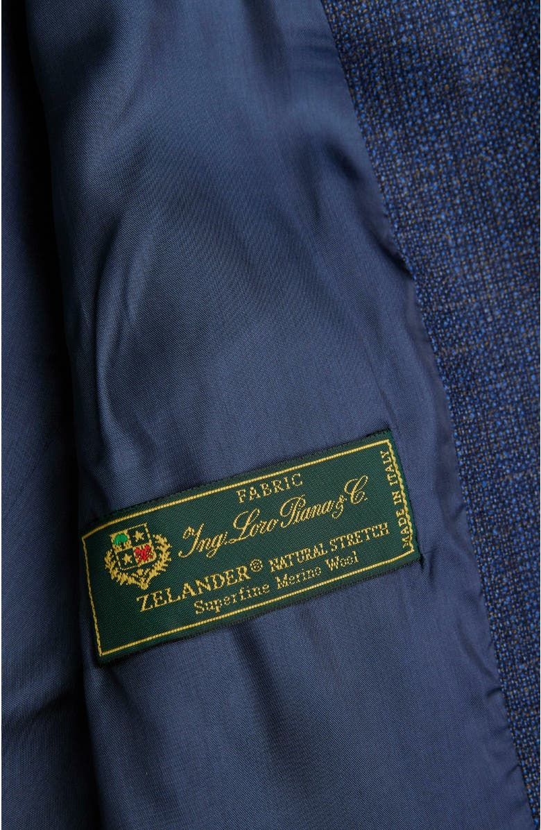 Santorelli JANELLE Single Button Blazer in Loro Piana Merino Wool, Alternate, color, 