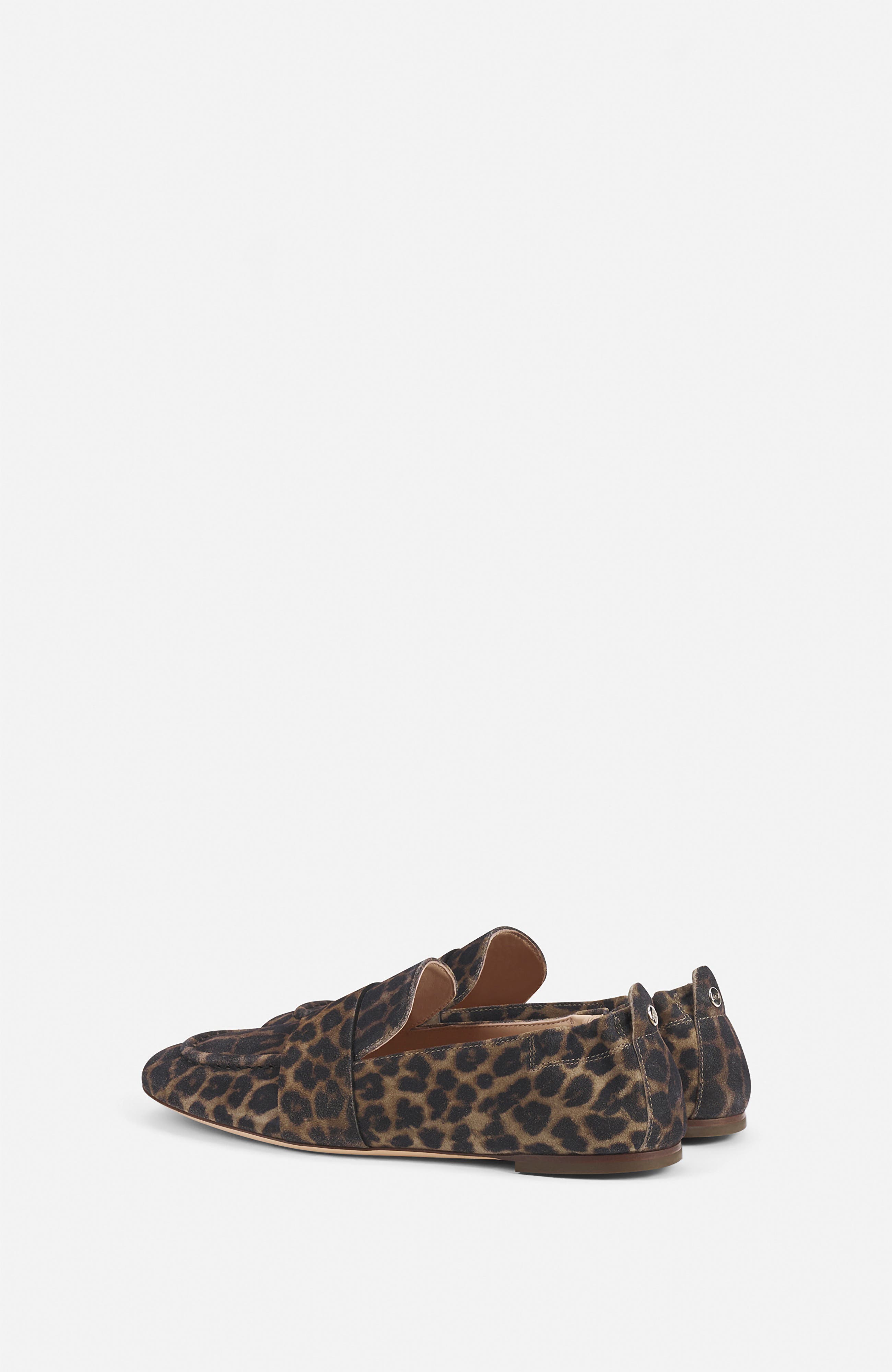 AGL Cristiana Leather Moccasin, Alternate, color, Leopard
