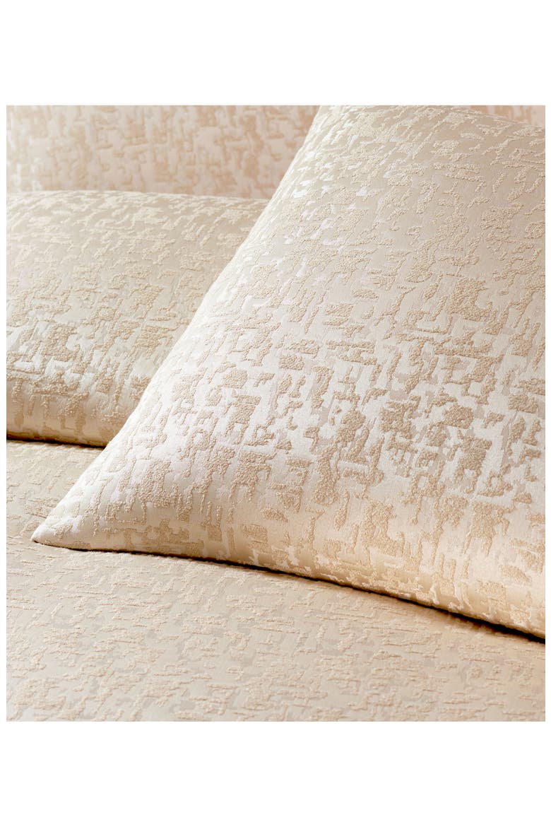 Fragment Jacquard Duvet, Alternate, color, GOLD