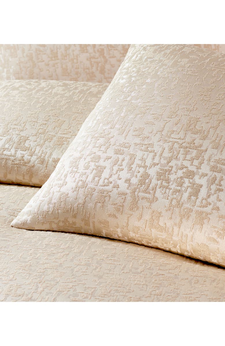 DONNA KARAN Fragment Jacquard Duvet, Alternate, color, 