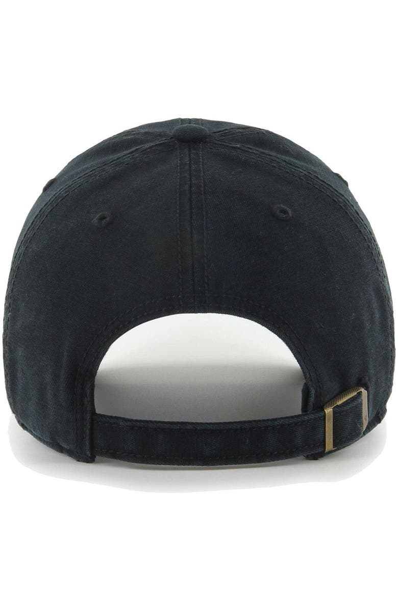 '47 Men's '47 Black Las Vegas Raiders Vernon Clean Up Adjustable Hat, Alternate, color, Black