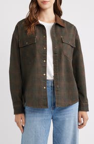 Thread & Supply Plaid Cotton Shacket
