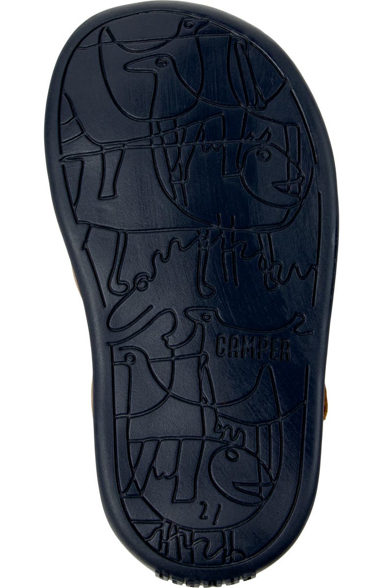 Camper Kids' Bicho Fisherman Sandal, Alternate, color, Medium Brown