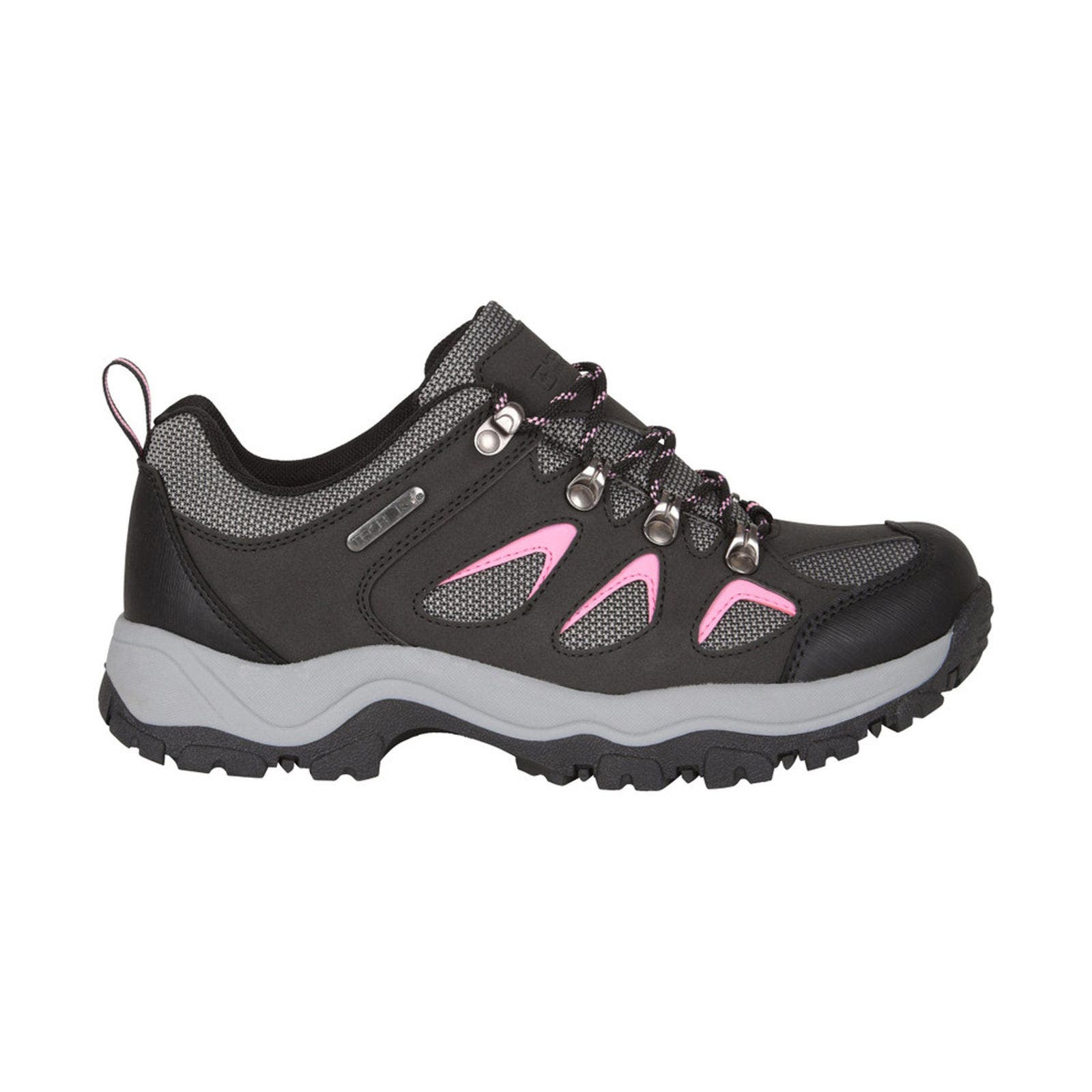 Adventurer Waterproof Walking Shoes, Alternate, color, Black and Charcoal