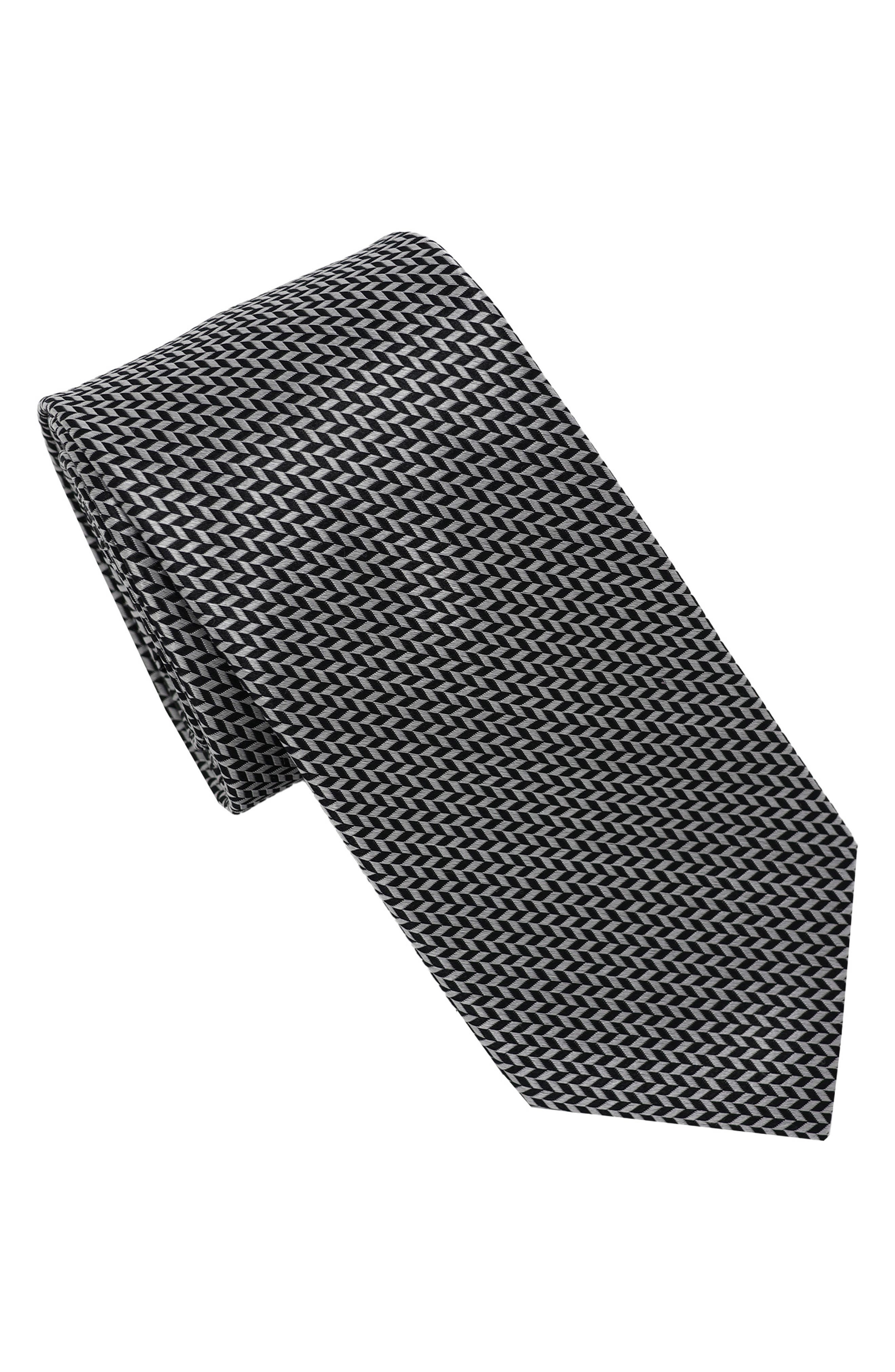 KARL LAGERFELD PARIS Herringbone Print Tie
