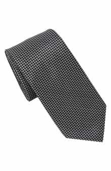 KARL LAGERFELD PARIS Herringbone Print Tie