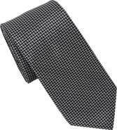 KARL LAGERFELD PARIS Herringbone Print Tie