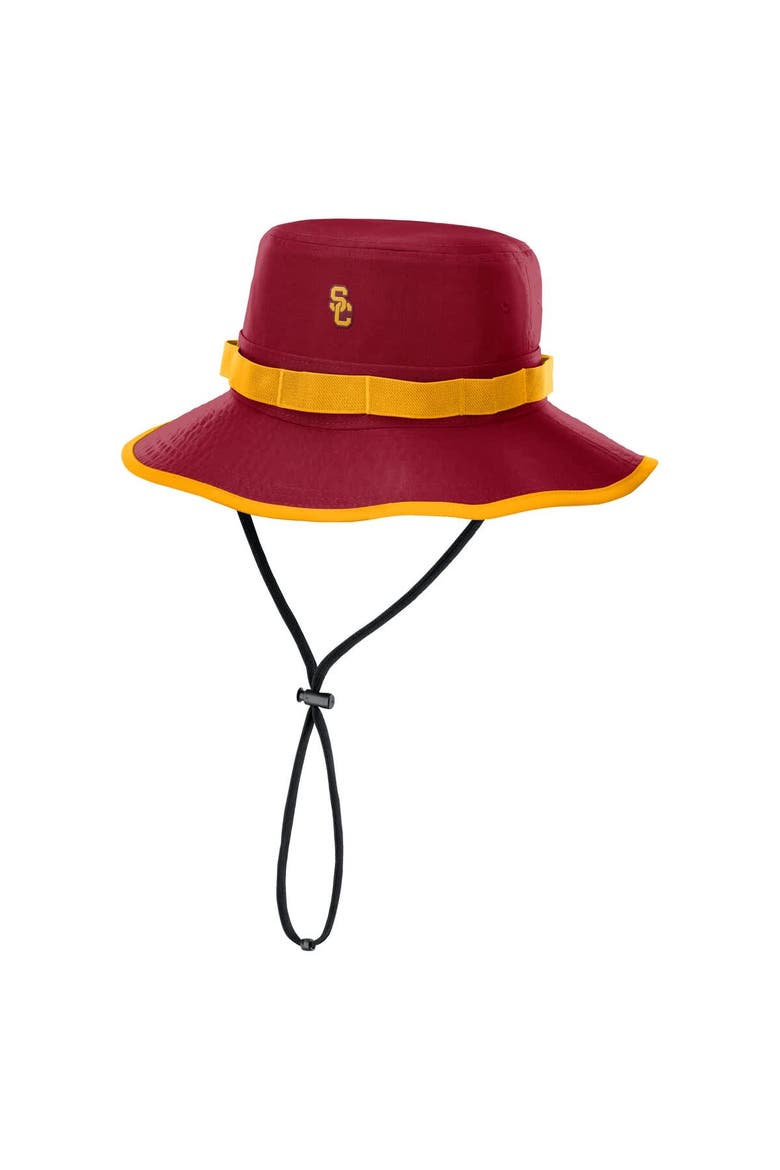 Men's Nike Cardinal USC Trojans 2025 Sideline Apex Boonie Bucket Hat, Alternate, color, Cardinal