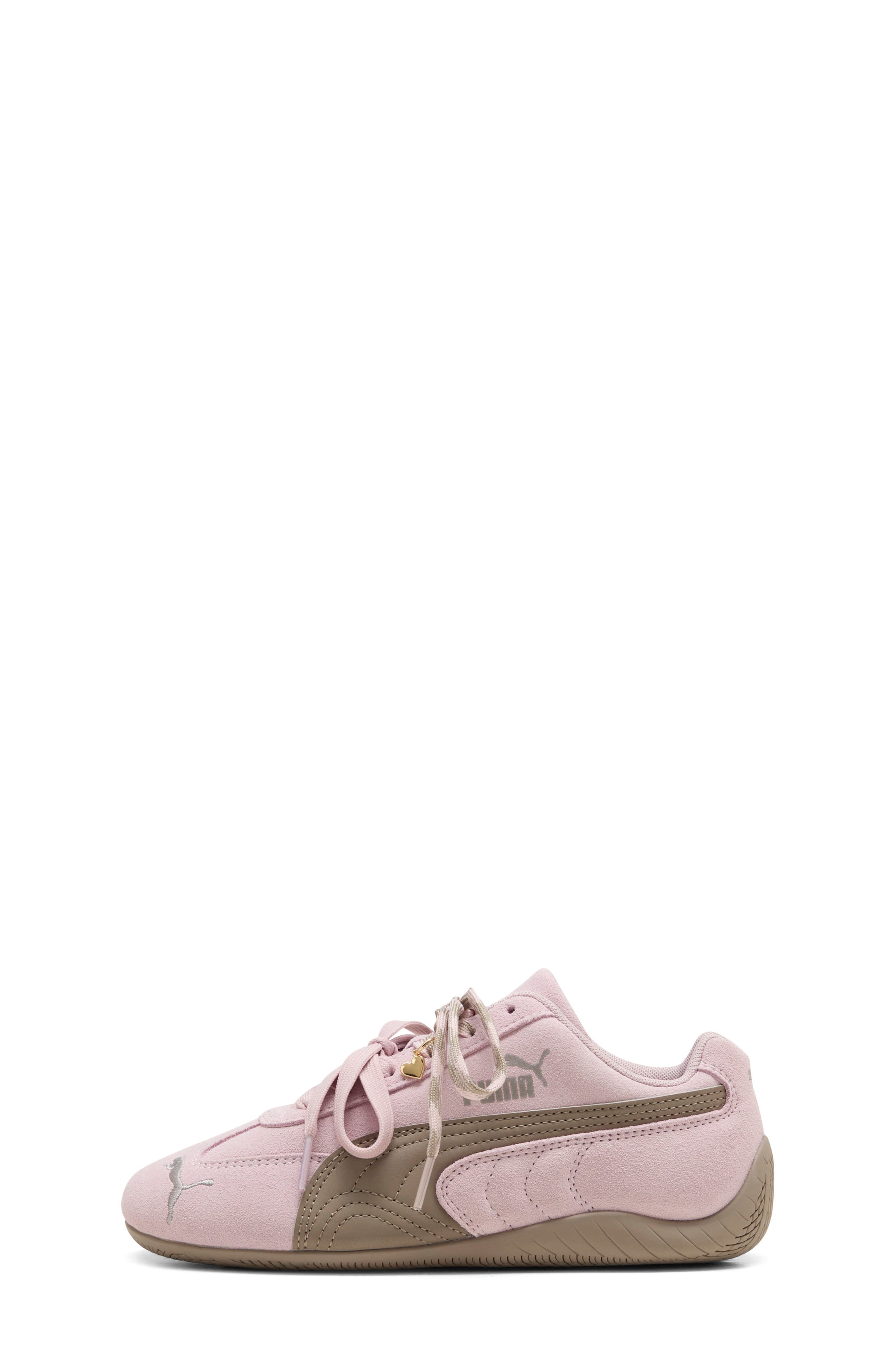 Kids' Speedcat Charmies Sneaker, Alternate, color, MISTY PINK/ MOUSE GRAY