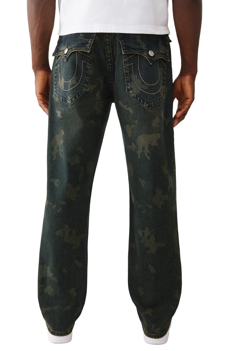 True Religion Bobby Super-T Flap Baggy Jeans, Alternate, color, Bold Stride Dark Wash