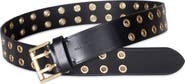AllSaints Leather Eyelet Belt
