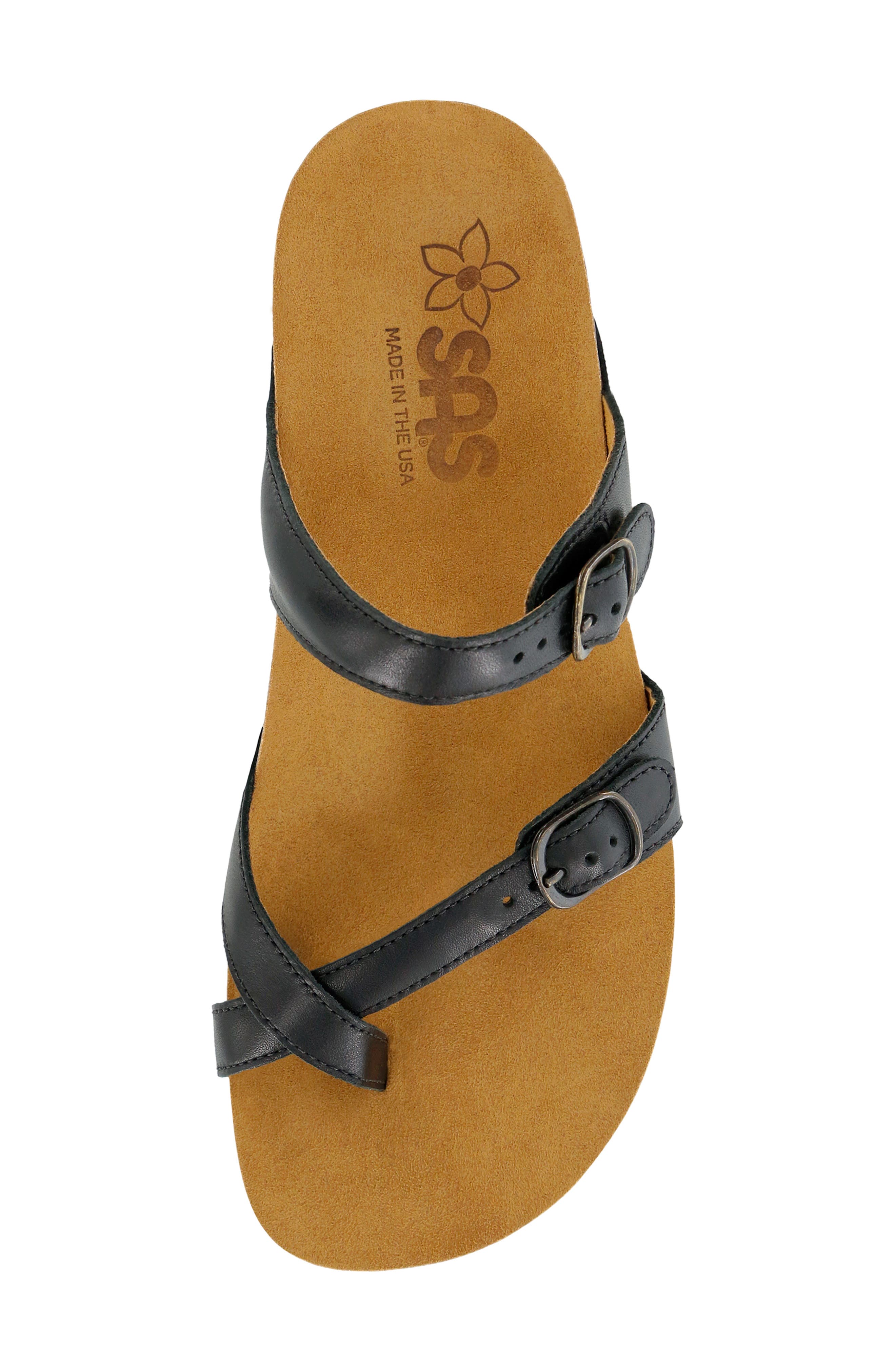 SAS Shelly Sandal, Alternate, color, Black