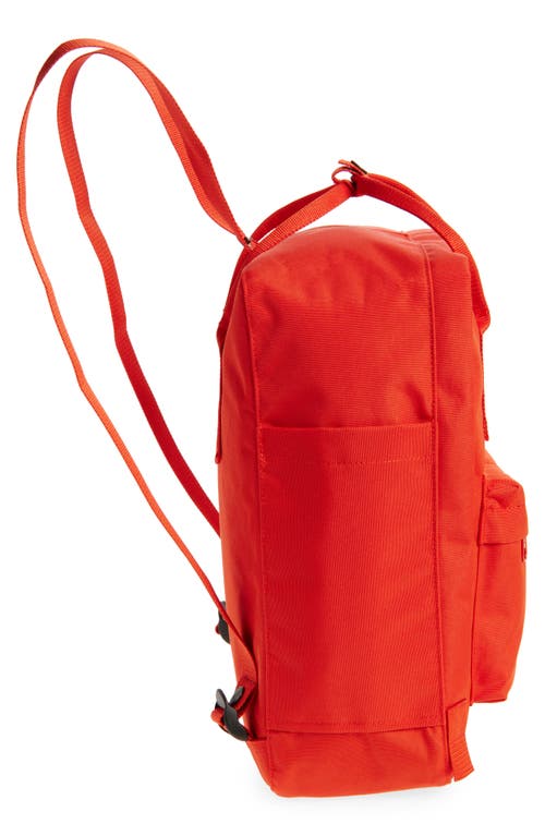 Fjall Raven Fjällräven Re-kånken Water Resistant Backpack In Orange