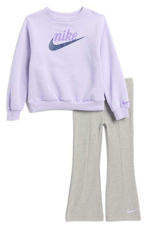 Kids' New Impressions Crewneck Top & Flared Leggings Set (Little Kid)