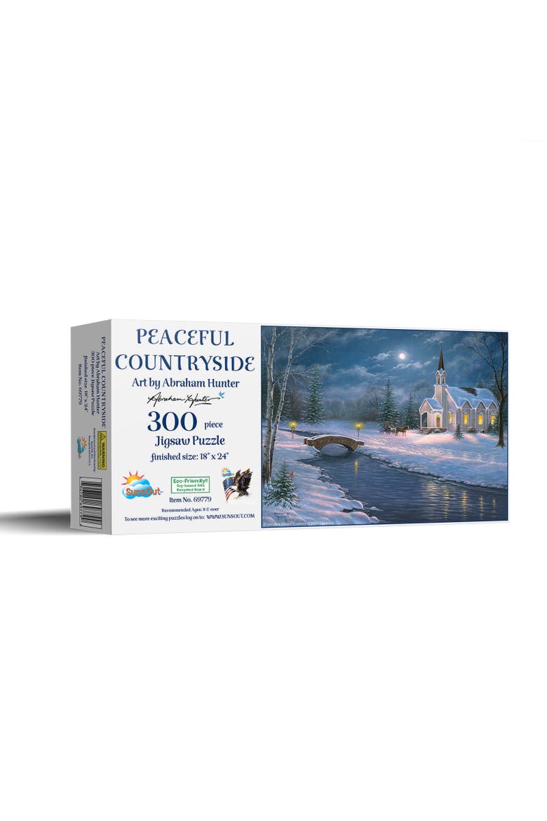 Peaceful Countryside 1000 piece Jigsaw Puzzle for Adults, Main, color, Multicolor