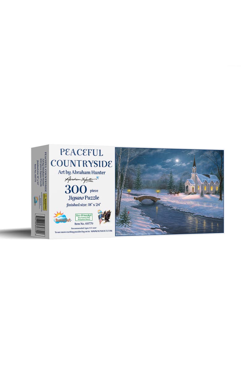 Sunsout Peaceful Countryside 1000 piece Jigsaw Puzzle for Adults, Main, color, Multicolor