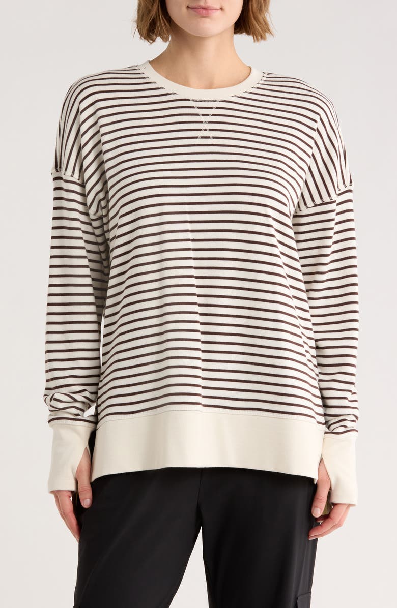 Sweaty Betty After Class Longline Sweatshirt, Main, color,