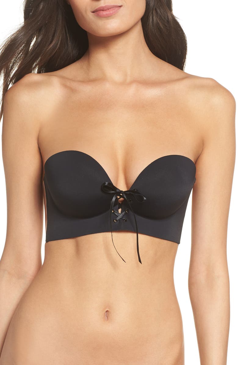 Nordstrom Lingerie U-Plunge Cleavage Enhancement Backless Strapless Underwire Bra, Main, color,