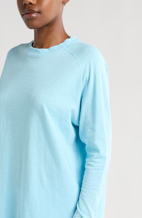 Zella Relaxed Washed 2.0 Long Sleeve Slub Tee