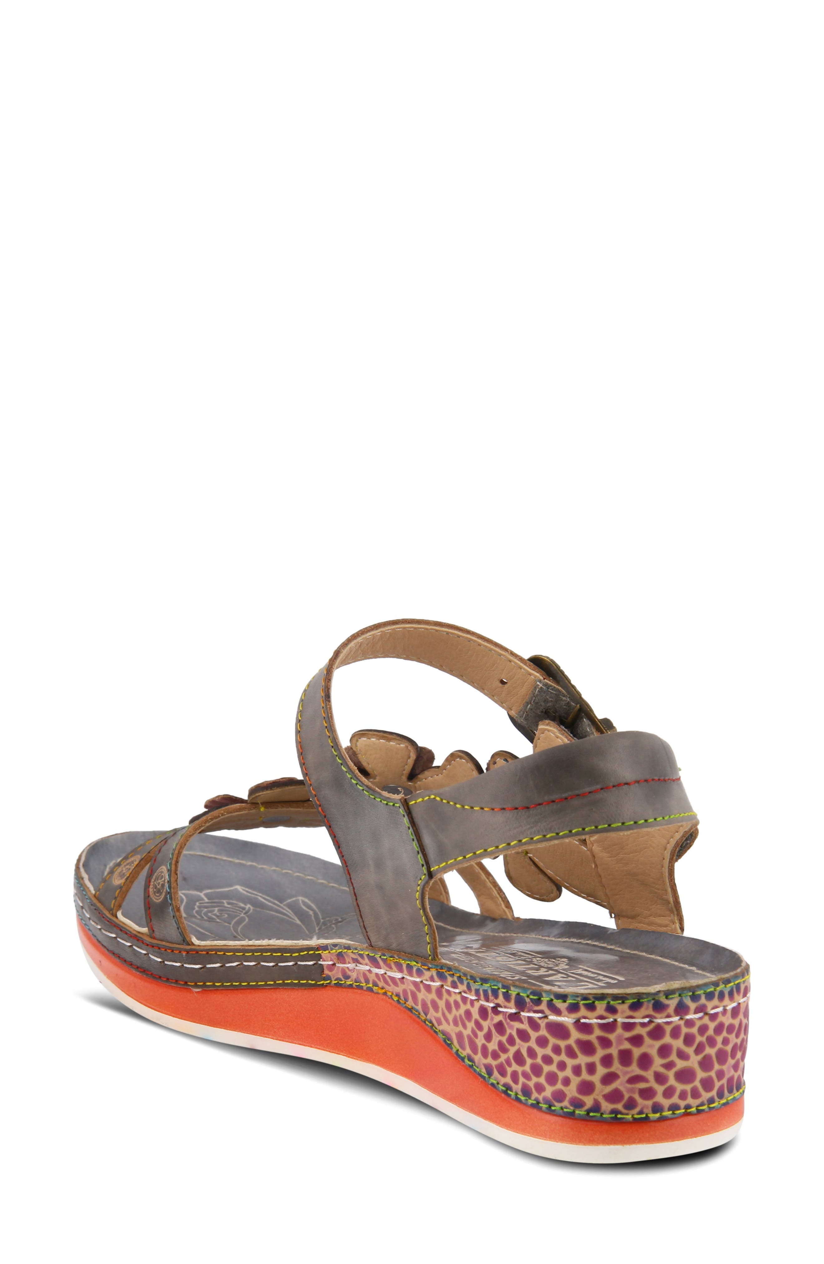L'Artiste by Spring Step L'Artiste Goodie Wedge Sandal, Alternate, color, 