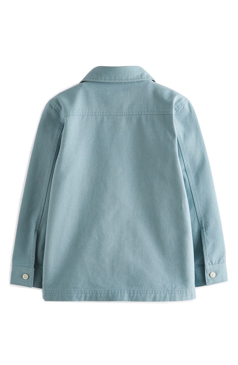 smALLSAINTS by ALLSAINTS Kids' Cotton T-Shirt & Button-Up Shirt Set, Alternate, color, Blue