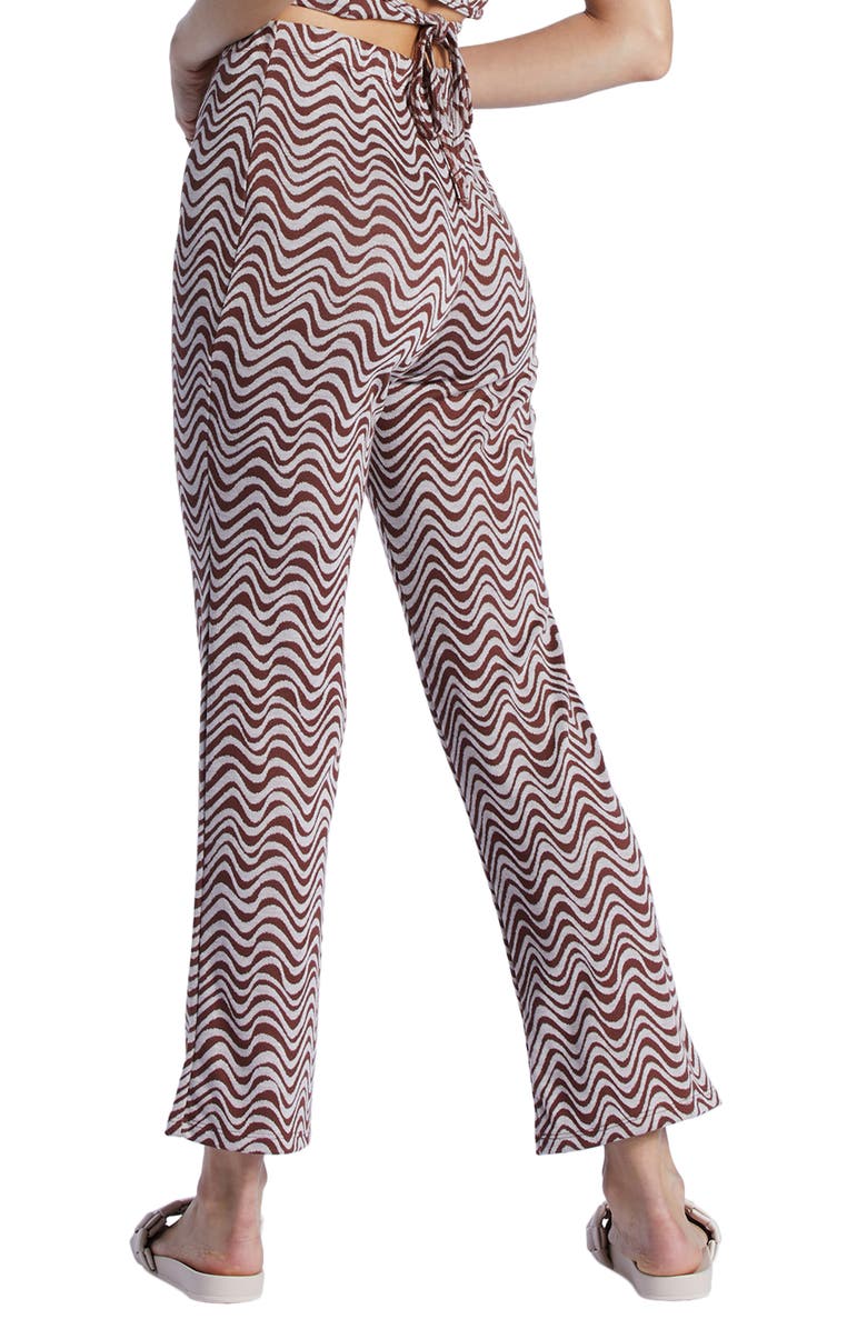 Billabong Better Together Jacquard High Waist Pants, Alternate, color, 